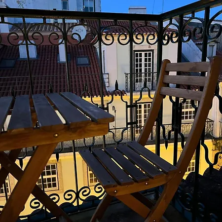 ホームステイ Com Vista E Varanda O Centro De リスボン